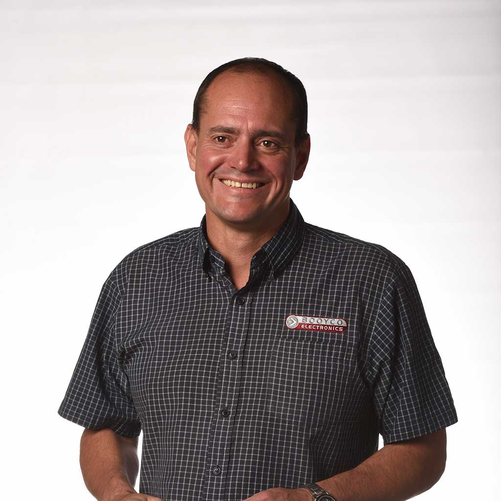 Anton Lourens, chief executive officer at Booyco Electronics.